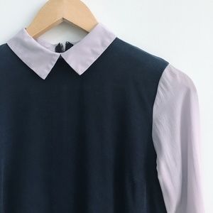 Club Monaco Dresses - Club Monaco Silk colour block Dress - size 0 Club Monaco Dresses - Club Monaco Silk colour block Dress - size 0